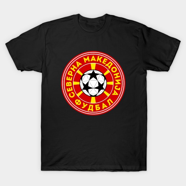 СЕВЕРНА МАКЕДОНИЈА T-Shirt by footballomatic